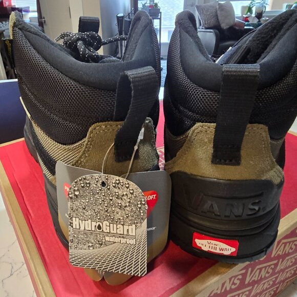 Vans UltraRange EXO Hi MTE-2 Olive Green Waterproof Boots VN0A4BVSDOL SIZE 11.5 - Picture 9 of 14